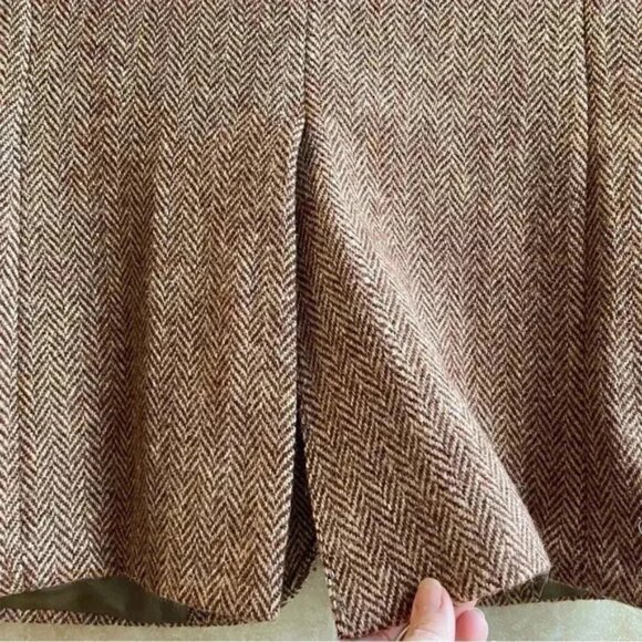 Vintage Adam’s Row Harris Tweed Wool Blazer Jacket Sports Coat Size 42R - Picture 9 of 13